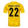 Officiële Voetbalshirt Doelman Portugal Diogo Costa 22 EK 2024 Gele - Heren